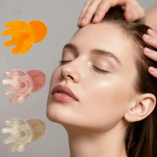 Cute Octopus Scalp Massage Comb (Resin)