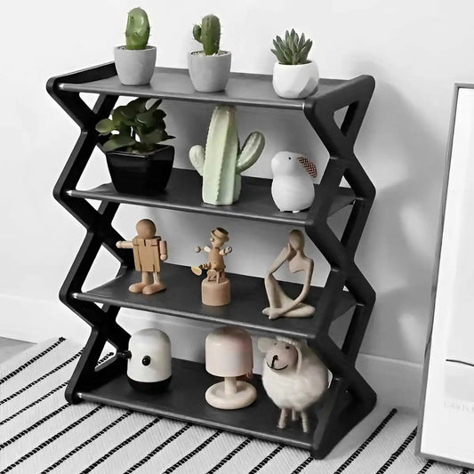 Hot 4-Tier X-Type Shoe Storage Rack,
