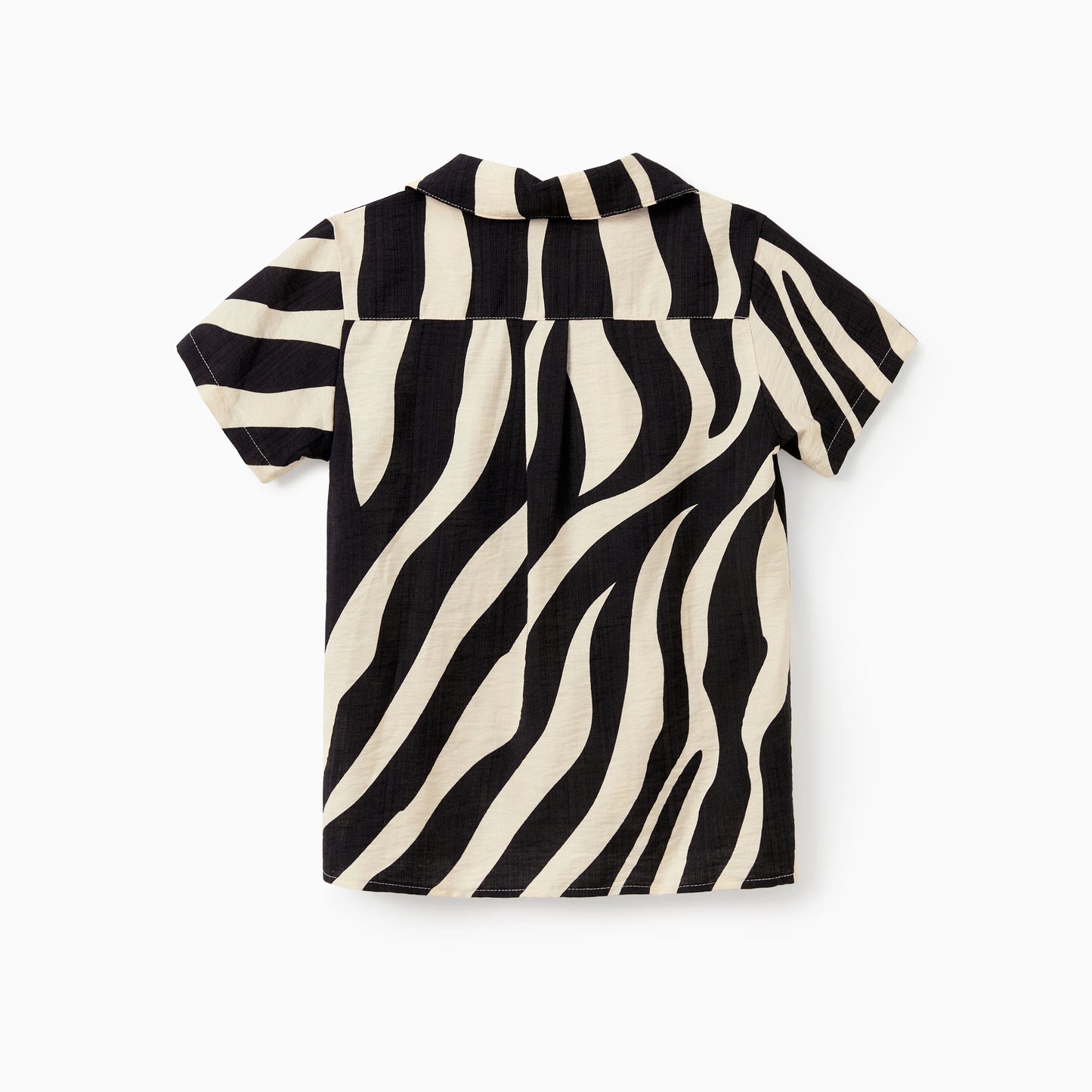 PatPat Striped Casual Boys' Short Sleeve Shirt