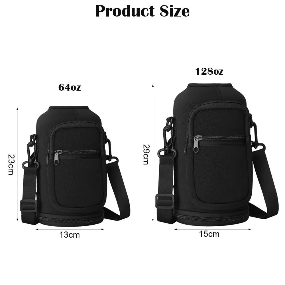 Portable Water Bottle Bag Large Capacity