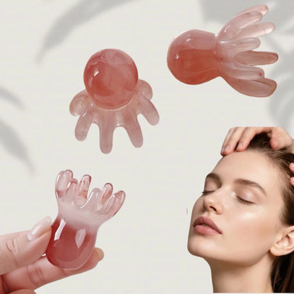 Cute Octopus Scalp Massage Comb (Resin)