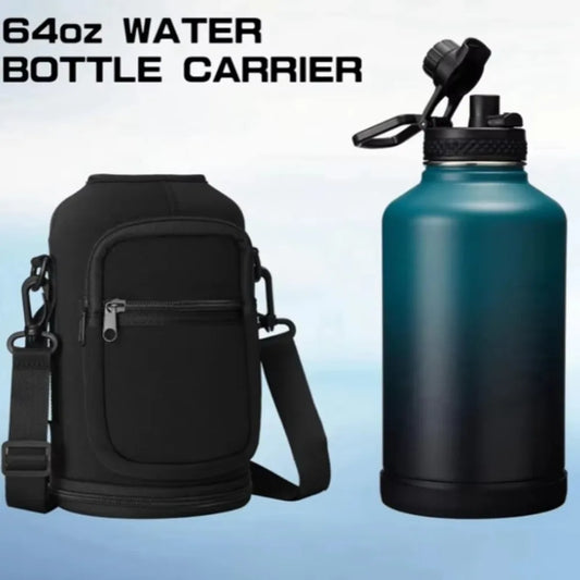 Portable Water Bottle Bag Large Capacity
