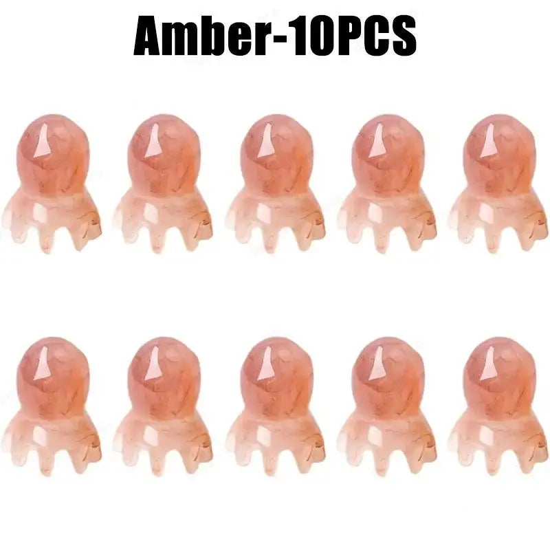 Cute Octopus Scalp Massage Comb (Resin)
