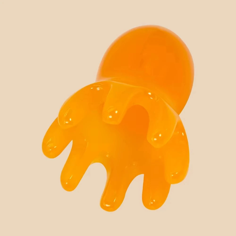 Cute Octopus Scalp Massage Comb (Resin)